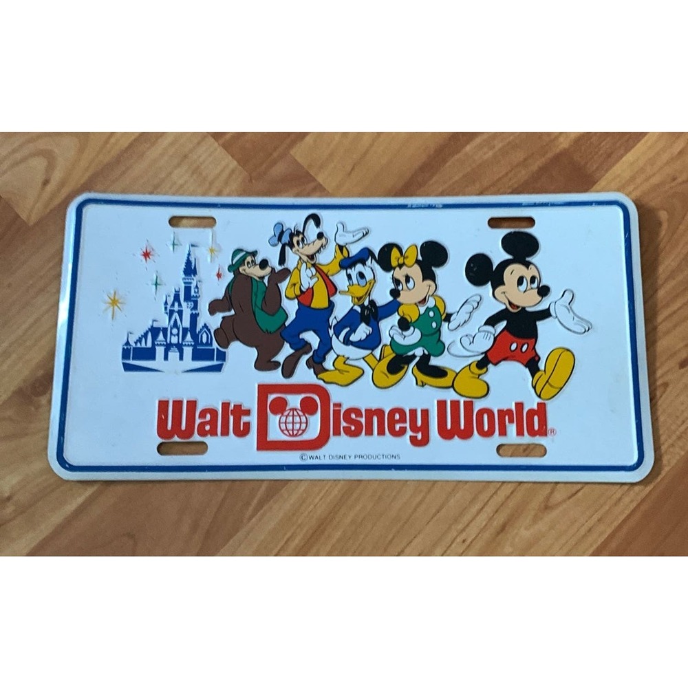 Walt Disney World Vintage Plate